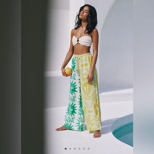 Anisa Makhoul printed wide leg pants